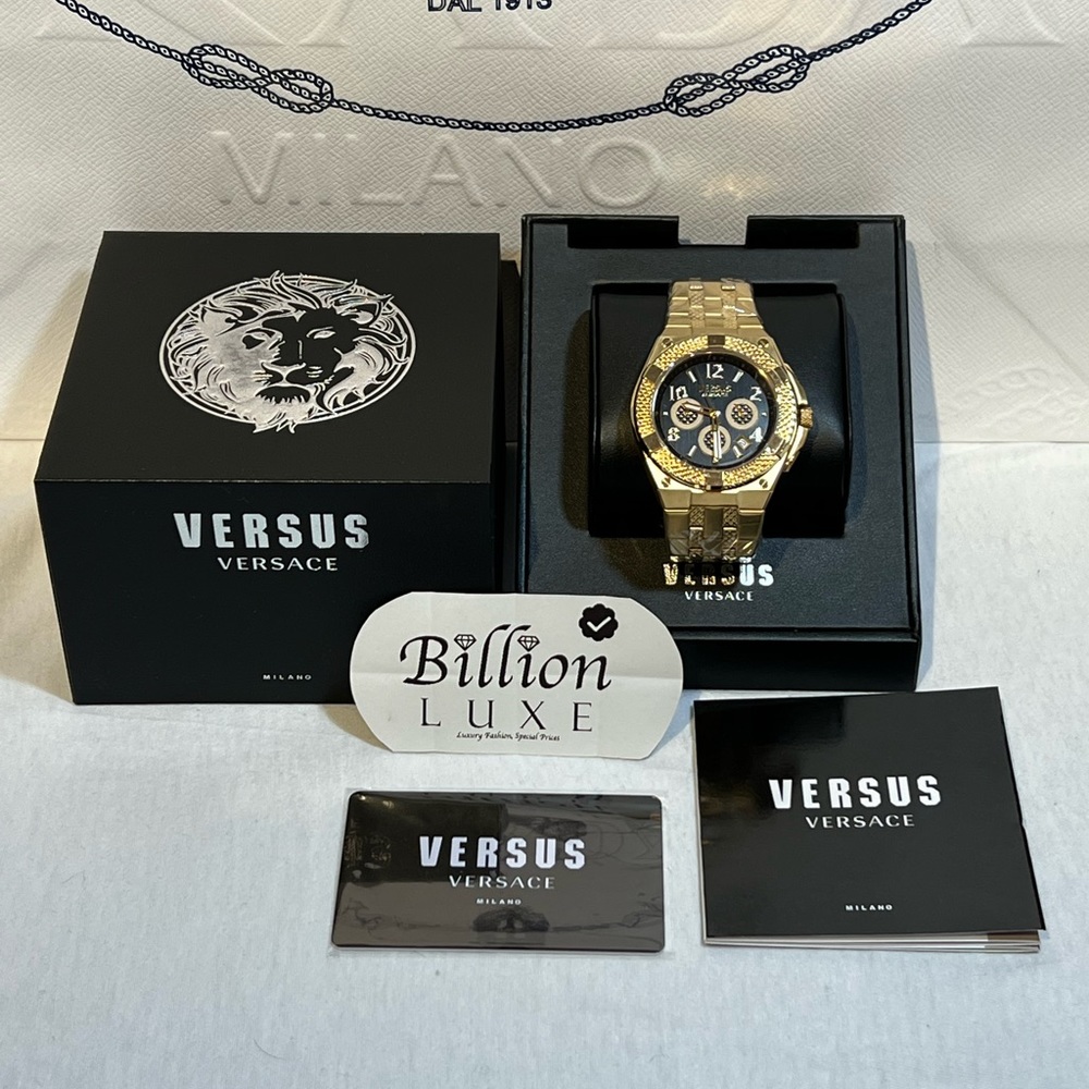 Gold Versace Versus Watch